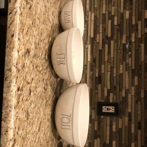 Rae Dunn Dash Stir Toss Mixing bowls